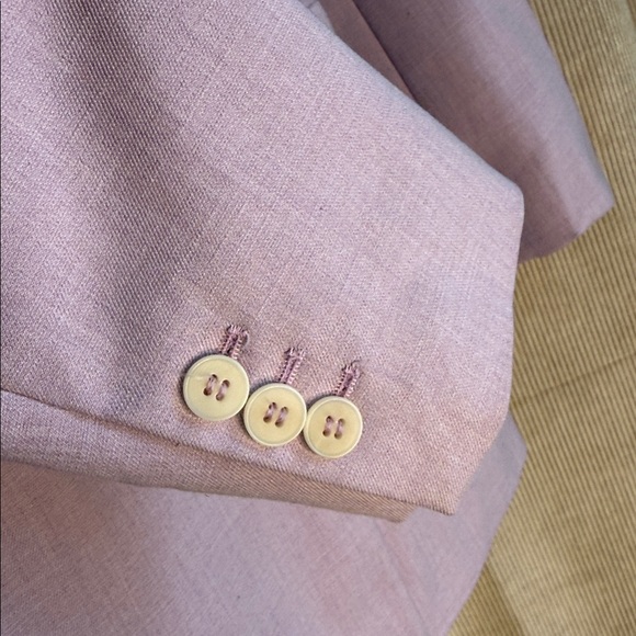 Zara Women's Light Purple Double-Breasted Blazer - Picture 3 of 6